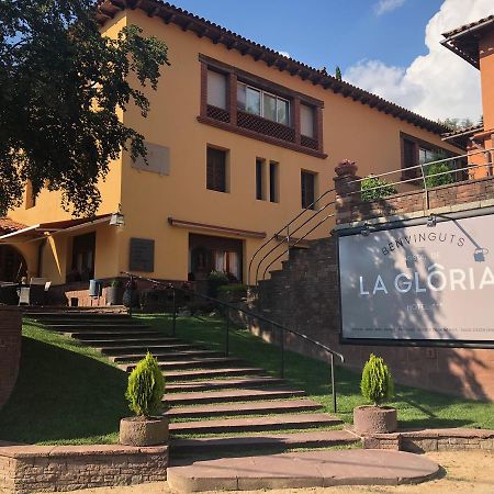 Hostal De La Gloria Viladrau Exterior foto